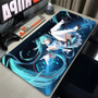 Kawaii Neon M-Miku Gaming Mouse Pad 1000x500x2mm Anime Mousepad Desktop Accessory