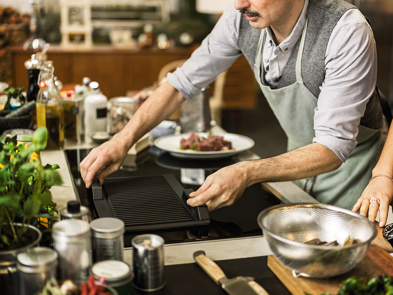 Neff Induction Griddle Plate Z9416X2 Berloni Appliances