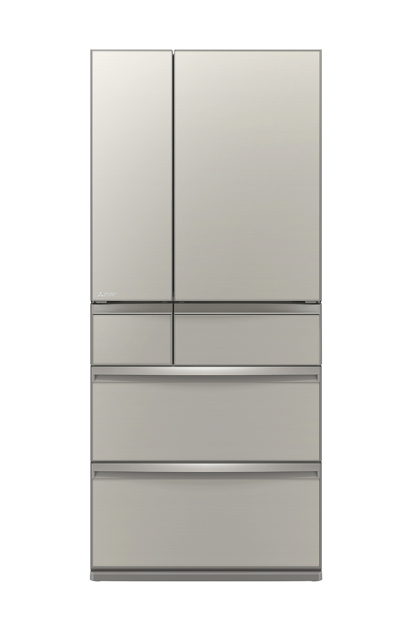 Mitsubishi 700L Net Silver Multi Drawer Fridge - Wx Series - MR 