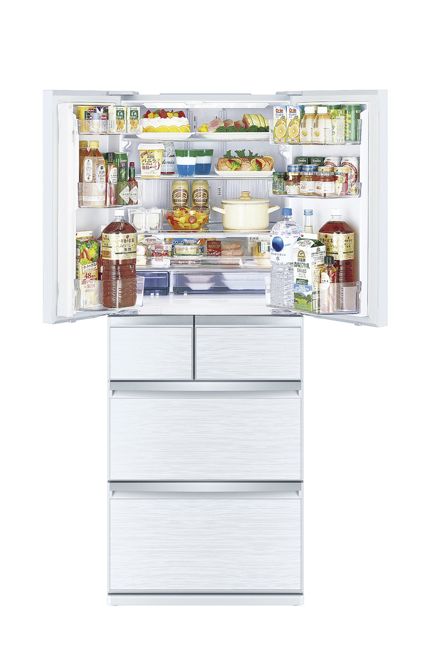 Mitsubishi 470L Net White Multi Drawer Fridge - Wx Series - MR
