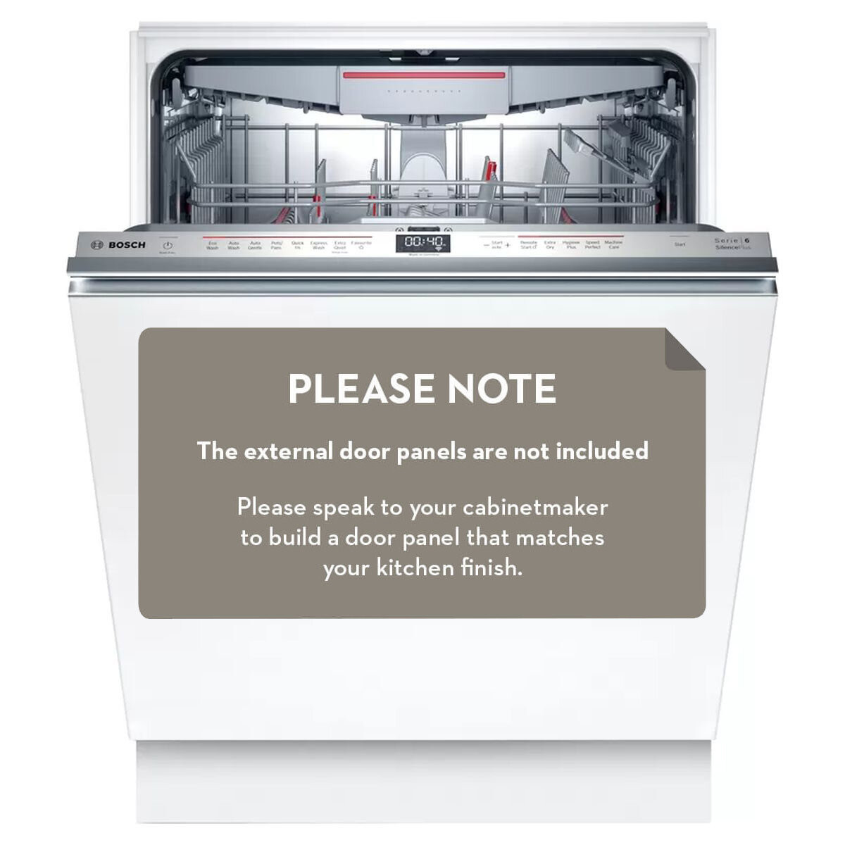 Bosch Semi Integrated Dishwasher Series 6 | ccelrecreo.com