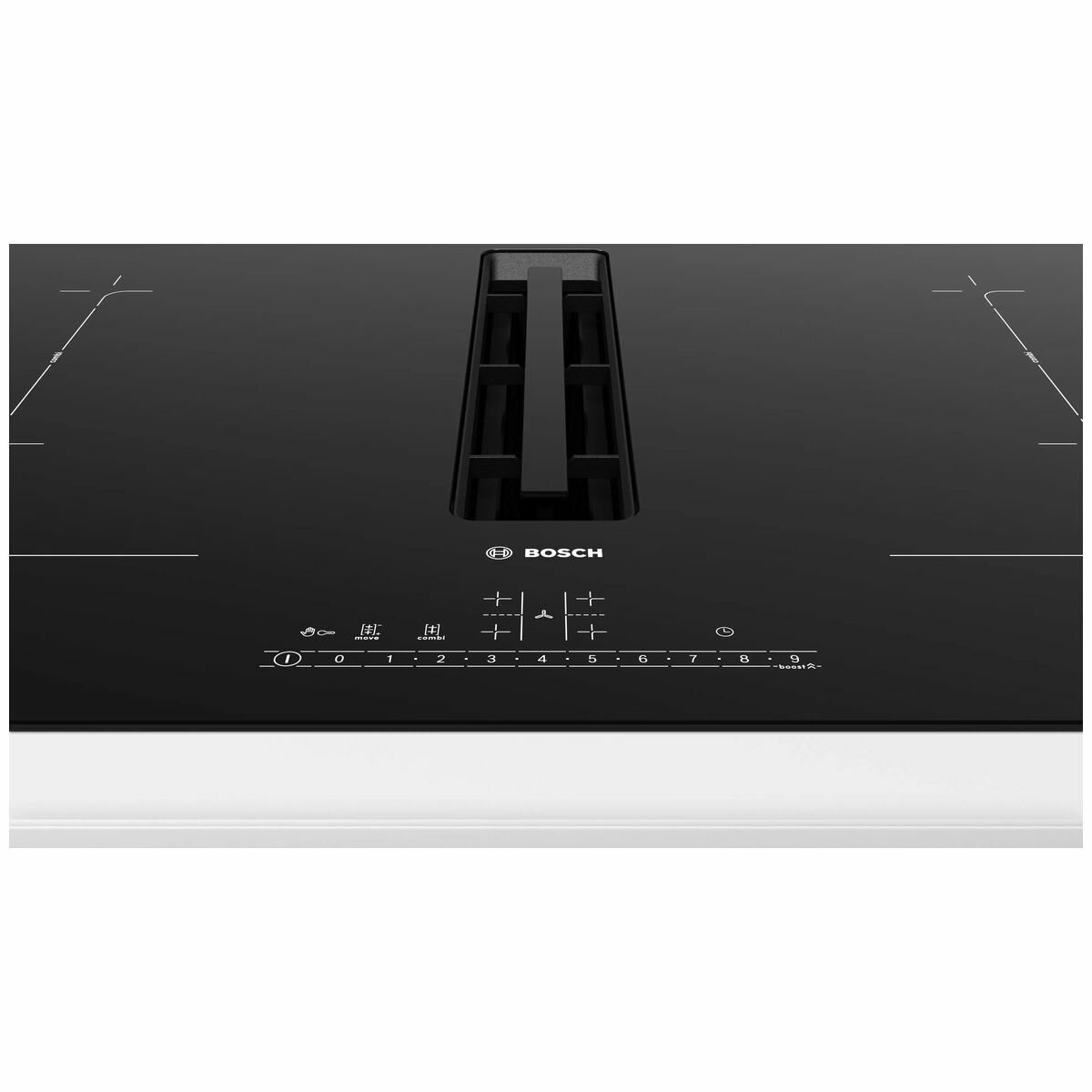 Bosch 80cm Induction Cooktop With Integrated Ventilation PVQ811F15E