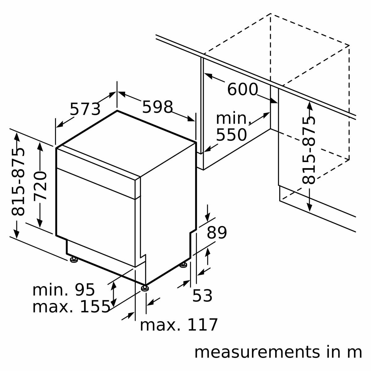 bosch ascenta dimensions