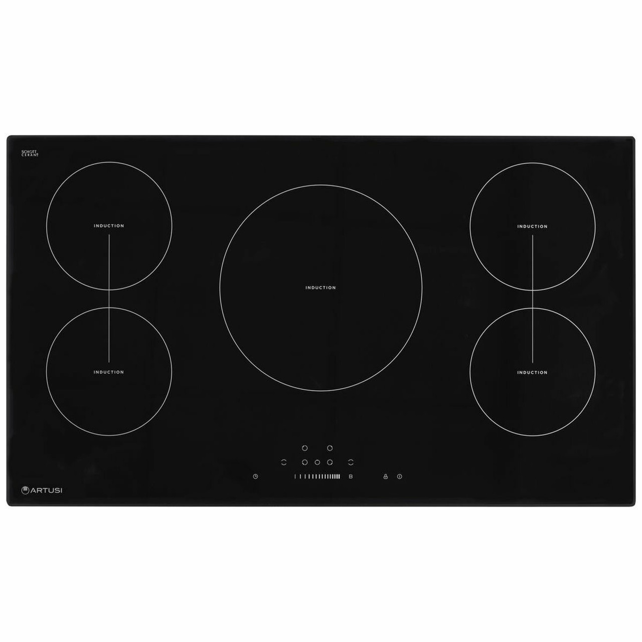 induction cooktop 90 cm