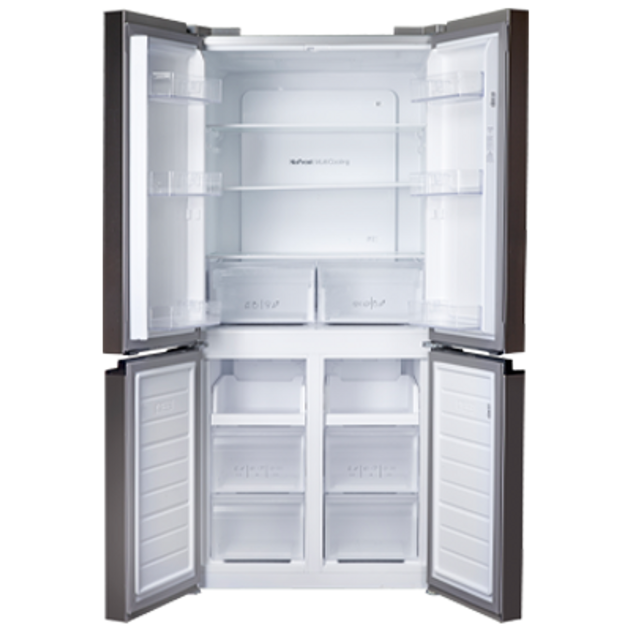 Artusi 488L Net 84cm Stainless Steel Freestanding Four Door Fridge