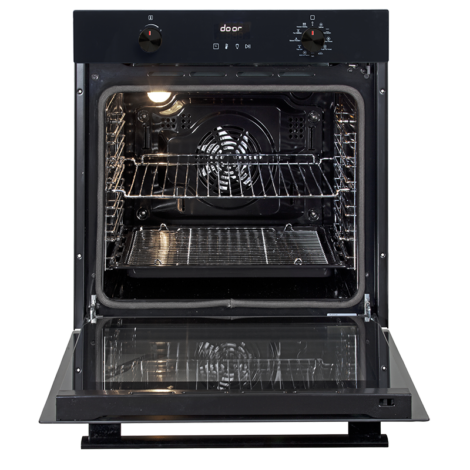 Artusi 60cm Black BuiltIn Pyrolytic Oven CAO610BP Berloni Appliances