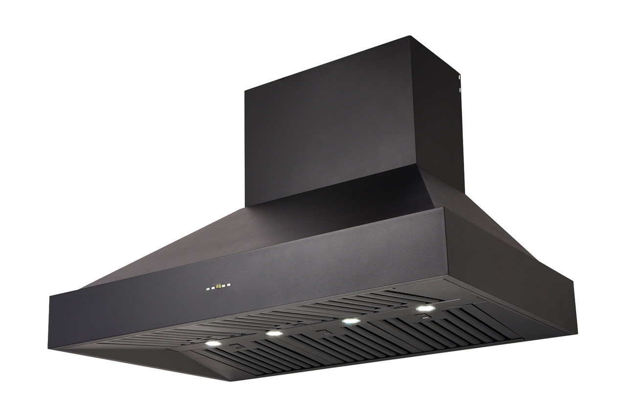 Schweigen 120cm Silent Black BBQ Alfresco Rangehood CL8912BS