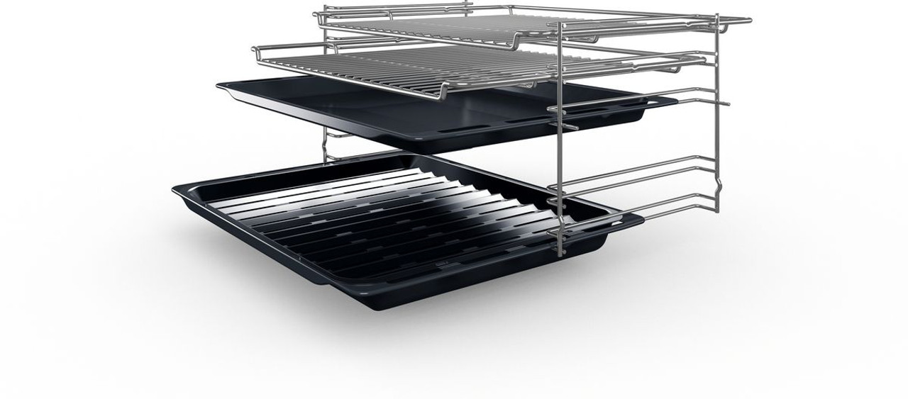 BOSCH 60CM STAINLESS STEEL FREESTANDING OVEN - SERIES 6