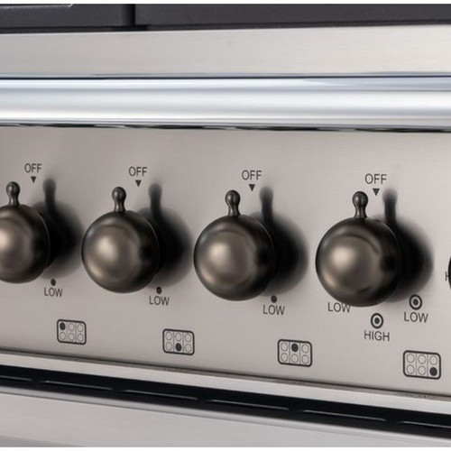 Bertazzoni Nickel Décor Set - 901594 Bertazzoni Nickel Décor Set - 901594