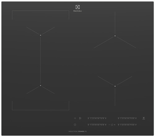Electrolux 60cm 4 Zone PowerLite Induction Cooktop - EHI644BF