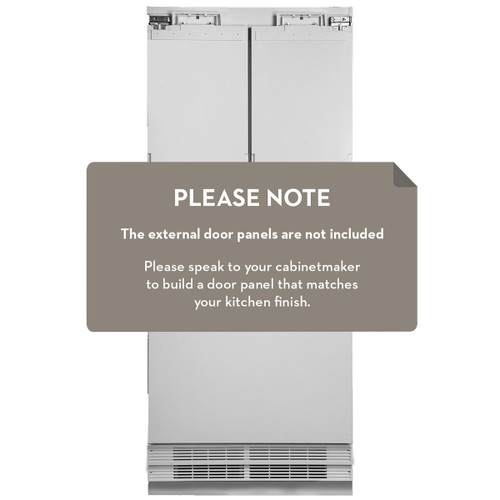 Artusi 546L Integrated French Door Fridge - AINT9100FD