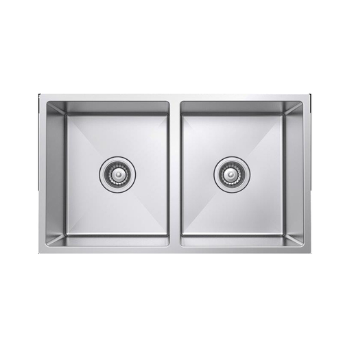 Castano Stainless Steel Lirio 760 Double Bowl Sink - SSLIRDB760