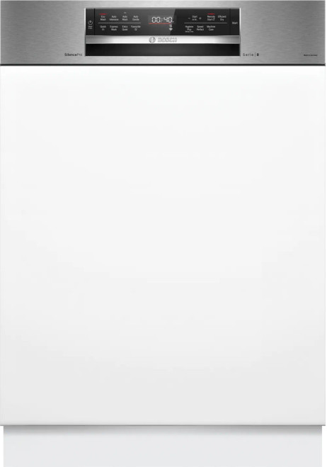 Bosch Semi-Integrated XXL Dishwasher - SBI8ECS01A Bosch Semi-Integrated XXL Dishwasher - SBI8ECS01A