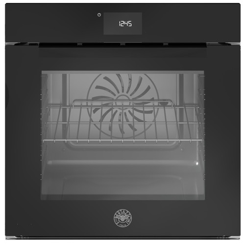Bertazzoni 60cm Black Glass Modern Pyrolytic multifunction Oven - F6011MODPLGNE/23 - EX DISPLAY*