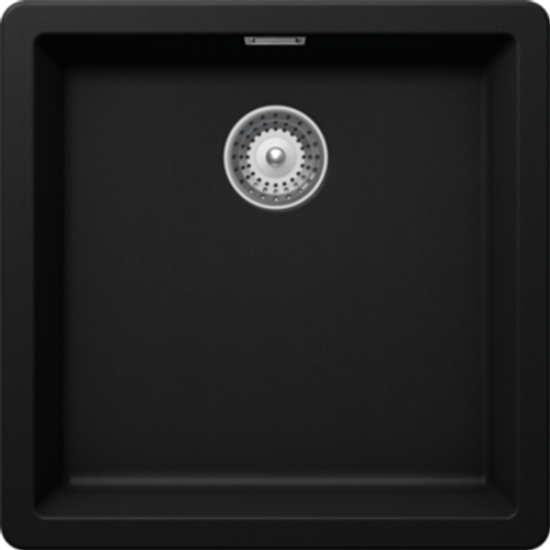 Schock 400mm Calabasa Cristadur Black Single Bowl Sink - GN100B Ex Display*