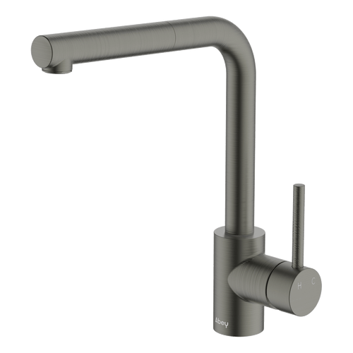 Abey Gareth Ashton Lucia Gun Metal High Head Pull-Out Tap (Lead Free) - 3K6-GM-LF