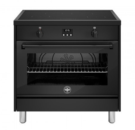 La Germania 90cm Black 4 Zone Electric Freestanding Cooker - AMN964IENNE