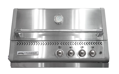 Crossray Stainless Steel XPlor Gas Inbuilt BBQ - TCX4FL