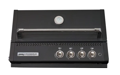Crossray Black XPlor Gas Inbuilt BBQ - TCX4FL-B