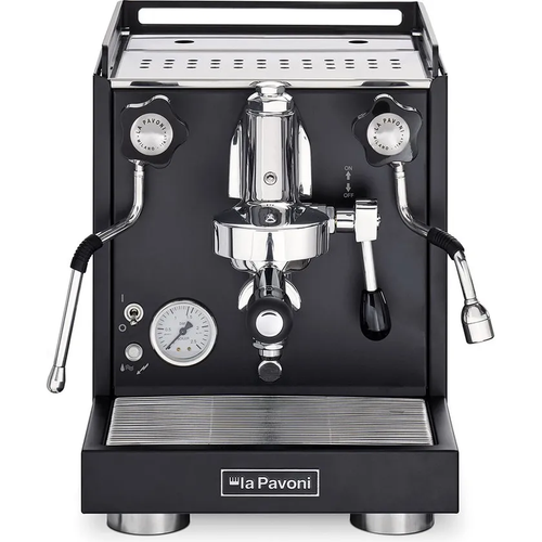 La Pavoni Black Cellini Coffee Machine - LPSCCB01AU