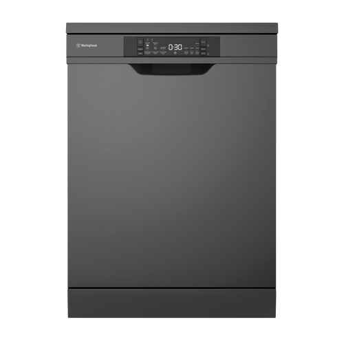 Westinghouse Dark Stainless Steel Freestanding Dishwasher - WSF6608KXB Ex Display*