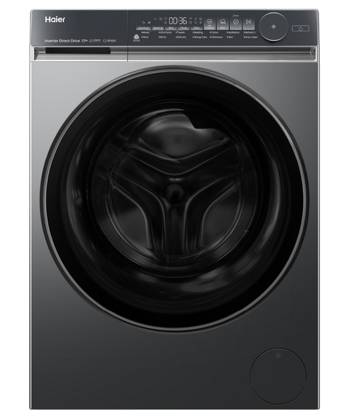 Haier 10kg Dark Front Loader Washing Machine - 500 Series - HWF10NB1
