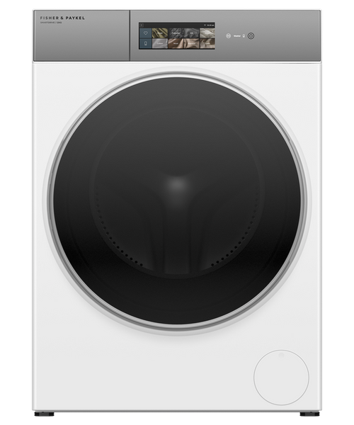 Fisher & Paykel White 12kg Series 9 Contemporary Front Loader Washer - WH1260T5