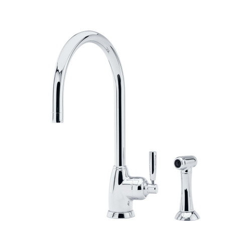 Shaws by Perrin & Rowe Roeburn Kitchen Mixer with Spray Rinse - Lead Free - AUSH.4846