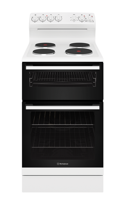 Westinghouse 54cm White Electric Freestanding Cooker - WLE532WC