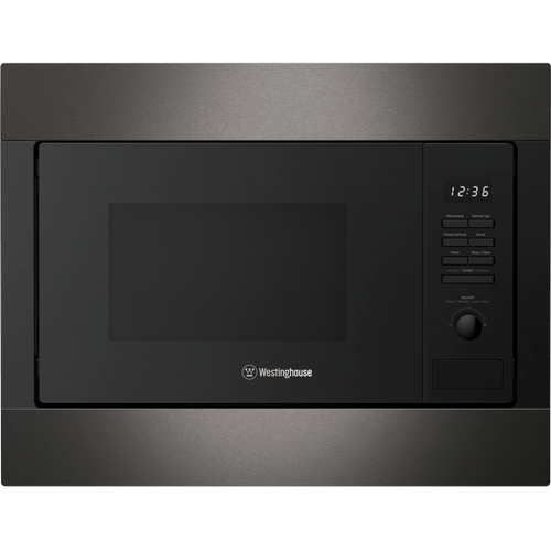 Westinghouse 25L Dark Stainless Steel Built-In Microwave Oven - WMB2522DSC