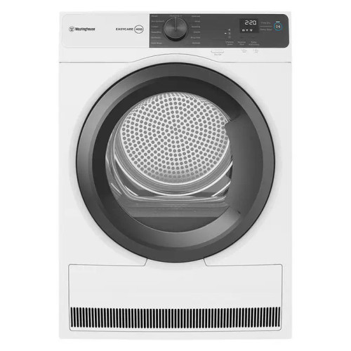 Westinghouse 7kg White EasyCare 400 Series Heat Pump Condenser Dryer - WDH704N4WA