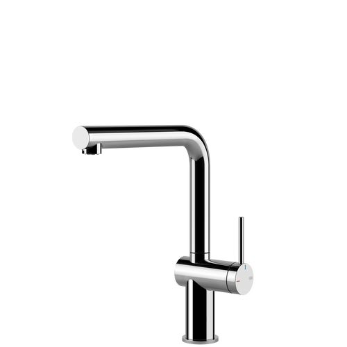 Gessi Inedito Chrome Right Angle Swivel Mixer - 60431#031