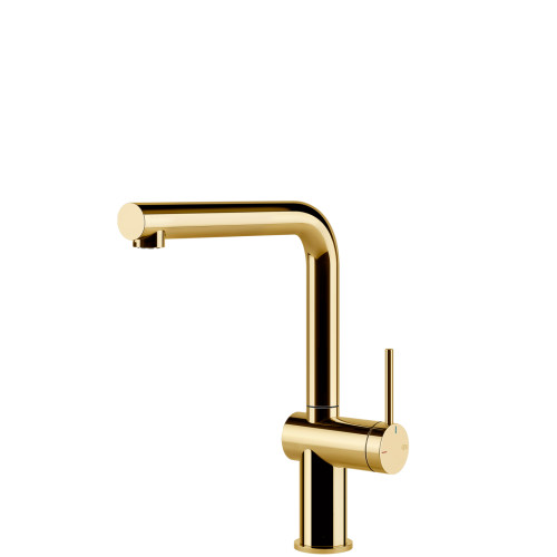 Gessi Inedito Bright Gold Right Angle Swivel Mixer - 60431#246 (Special Order)