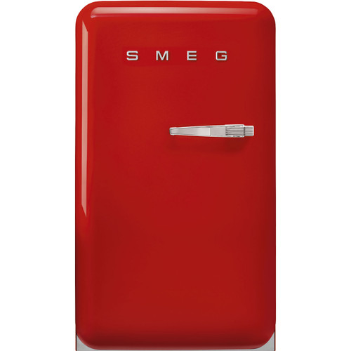 Smeg FAB10 50's Style Freestanding Fridge - Red - FAB10HLRD6