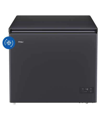 Haier 500 Series 195L Grey Hybrid Frost Free Chest Freezer - HCF200FI