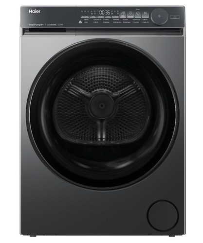 Haier 500 Series 8kg Dark Heat Pump Dryer - HDHPS80NB1