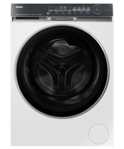 Haier 500 Series 10kg White Front Loader Washing Machine - HWF10DW2