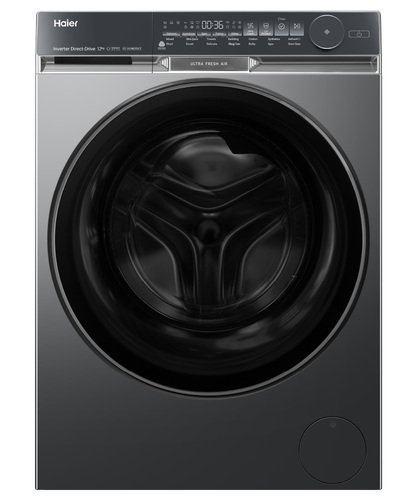 Haier 500 Series 12kg Dark Front Loader Washing Machine - HWF12DB1