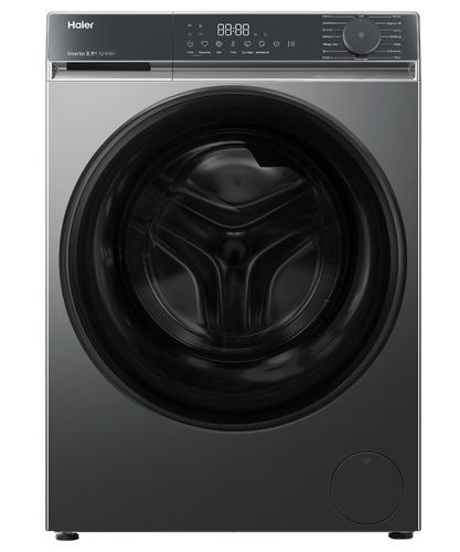 Haier 300 Series 8.5kg Black Front Load Washing Machine - HWF85KB1