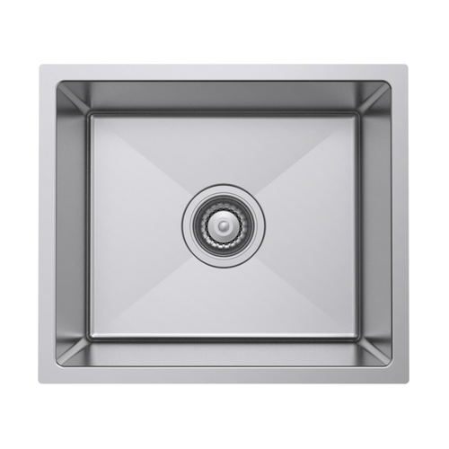 Castano Napoli 440mm Brushed Stainless Steel Single Bowl Sink - SSNAPSB440