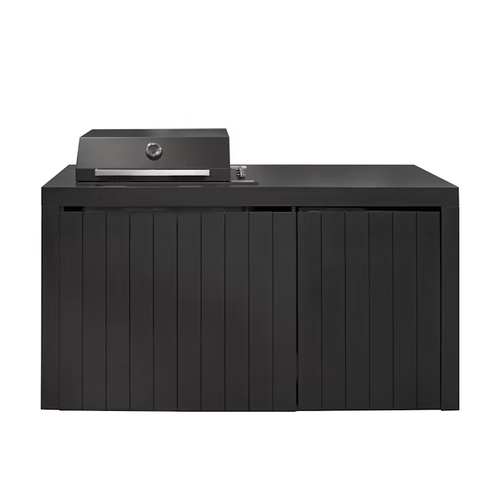 Artusi Piazza Outdoor Kitchen Package with Integrated Refrigerator - AOKP3INTNF