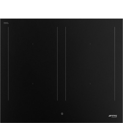 Smeg 60cm Matte Black Induction Cooktop - 4 Zone - SIM3644N