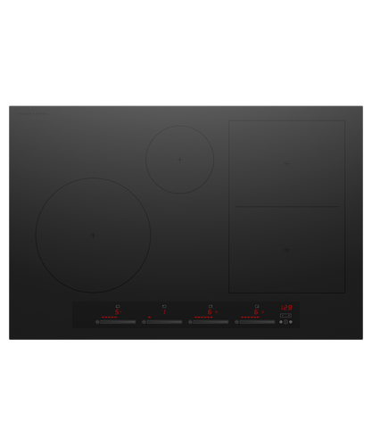 Fisher & Paykel 80cm 4 Zone Induction Cooktop With Smartzone - Series 7 - CI804ZDTB5