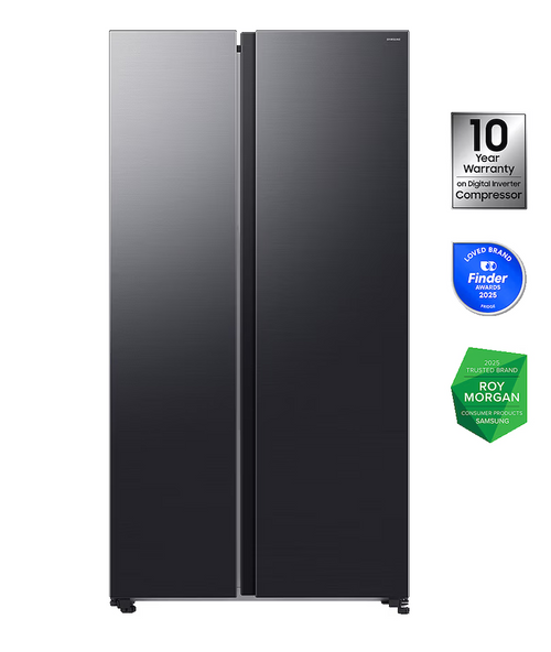 Samsung 655L Black Side by Side Spacemax Refrigerator - SRS6100B