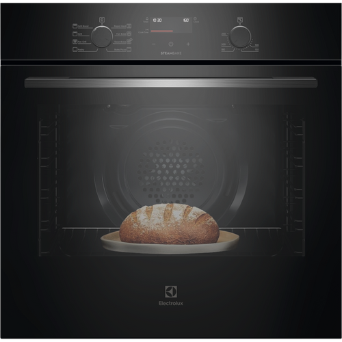 Electrolux 60cm Black Oven With SteamBake - EVE6415DF - COMMERCIAL EXCLUSIVE