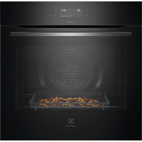 Electrolux 60cm Black Pyrolytic Oven With AirFryPlus - 500 Series - EVEP6615DF