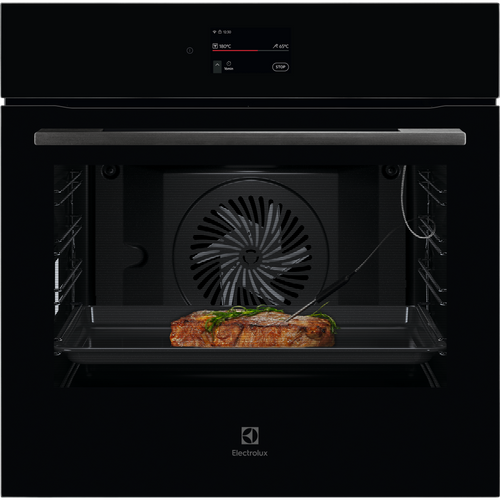 Electrolux 60cm Black Pyrolytic Oven With AITasteAssist - 700 Series - EVEP6816BF