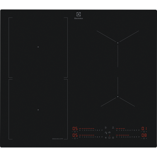 Electrolux 60cm Matte Black 4 Zone Induction Cooktop - 800 Series - KIS67453IT