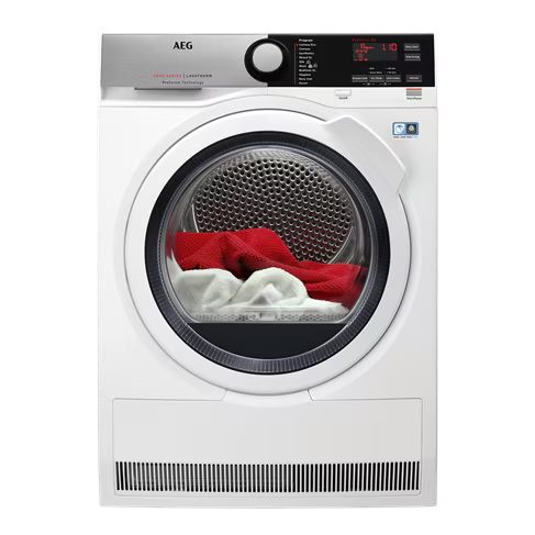 AEG 8kg 6000 Series White Sensidry Heat Pump Dryer - T6DHE842B
