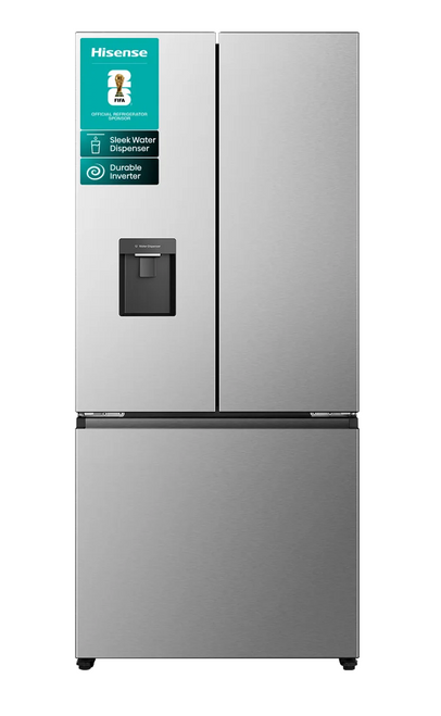 Hisense 544L Stainless Steel PureFlex French Door Fridge - HRFD537SW